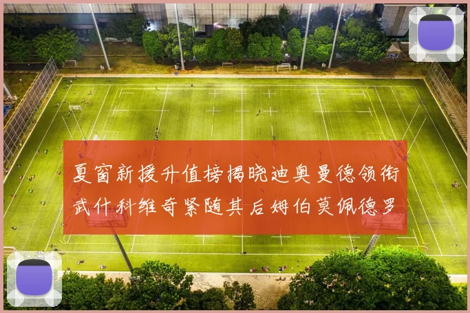 夏窗新援升值榜揭晓迪奥曼德领衔武什科维奇紧随其后姆伯莫佩德罗表现抢眼